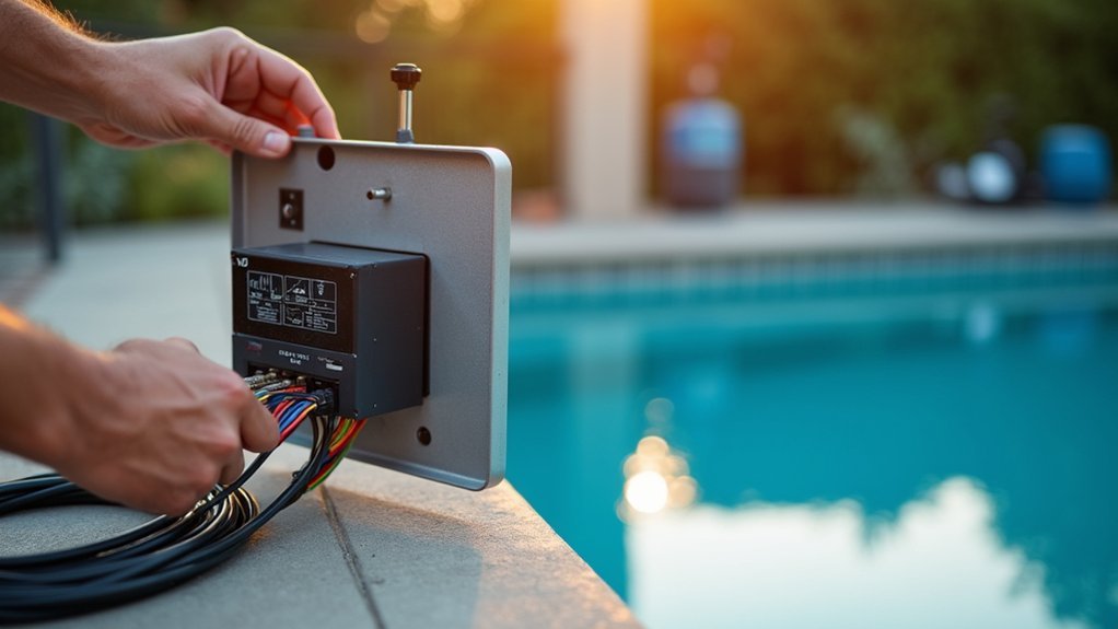 smart automated pool controls