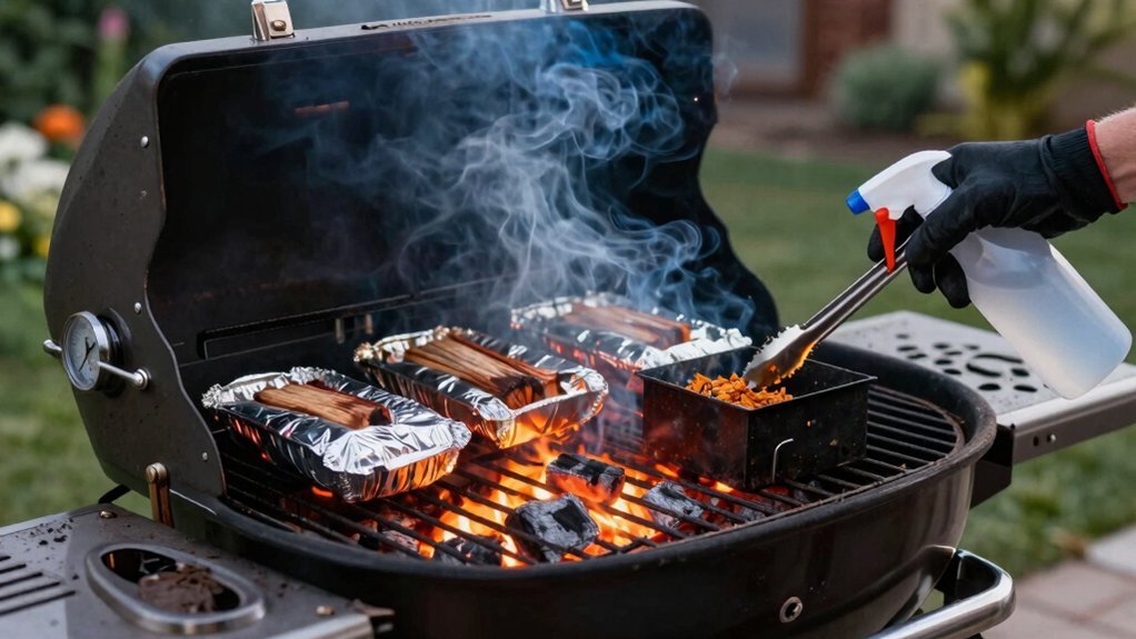 smoker flare ups calm control resume