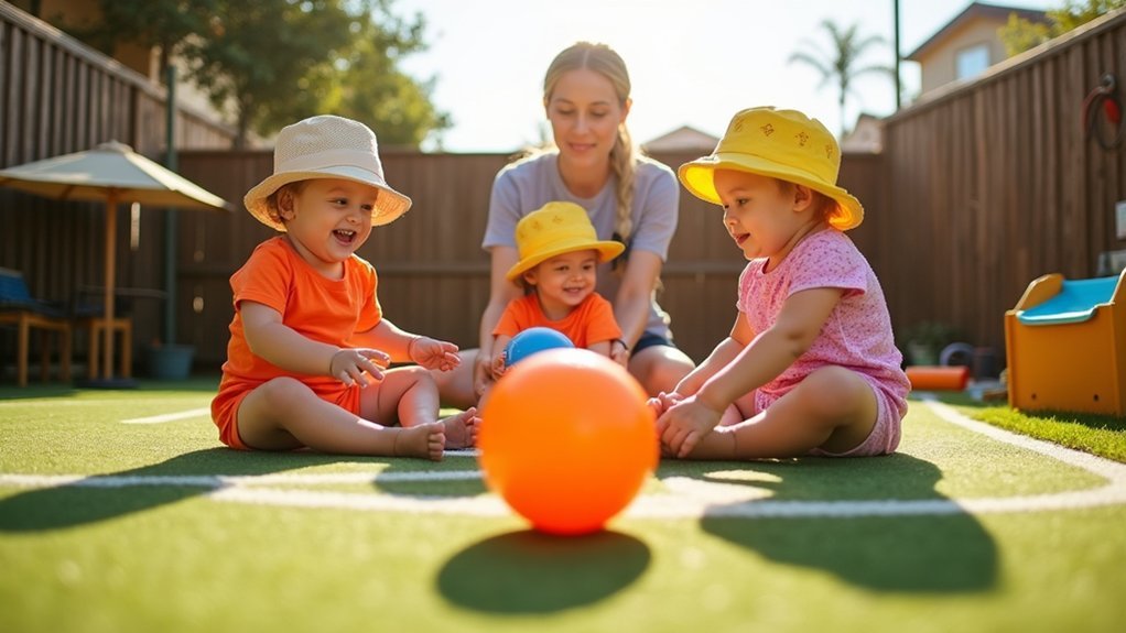soft supervised toddler ball play