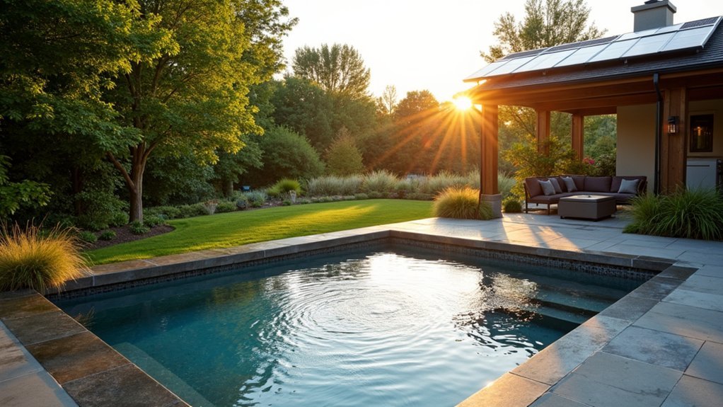 solar powered spa heating