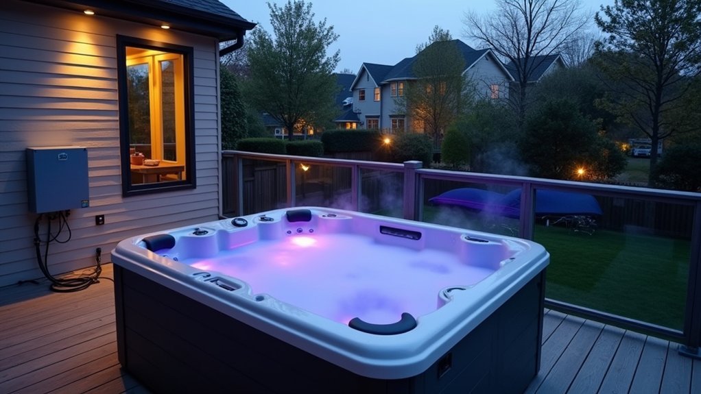 spa electrical requirements summary