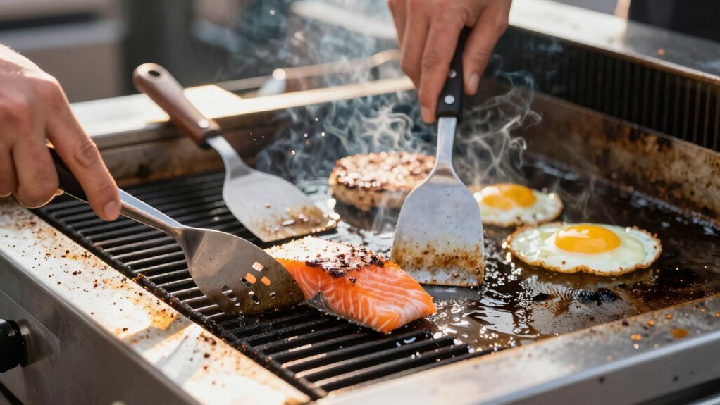 spatula choice shapes cooking results