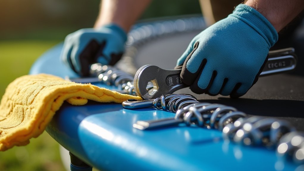 spring inspection and testing procedure