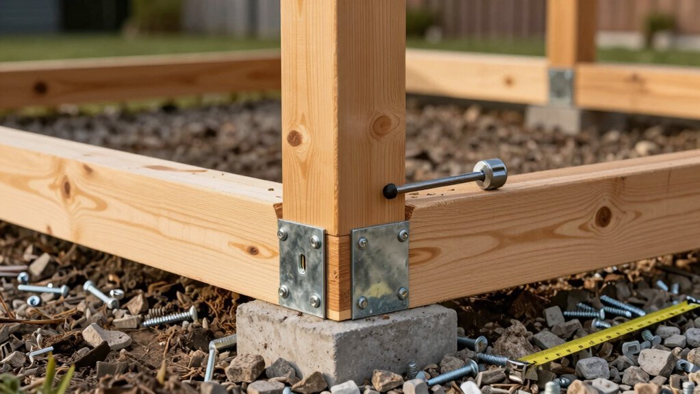 stable gazebo foundation and anchors