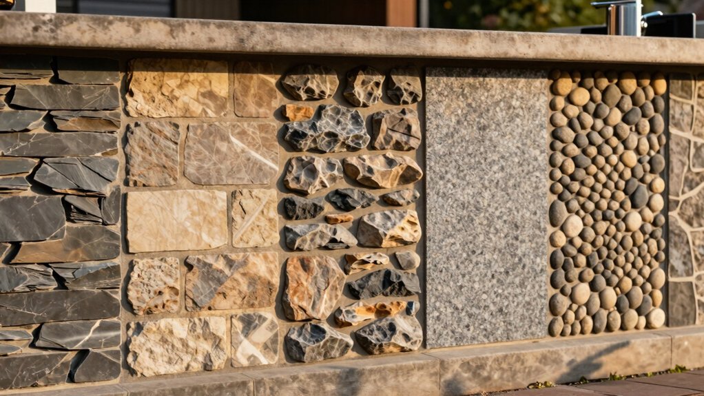 stone outdoor bar building techniques