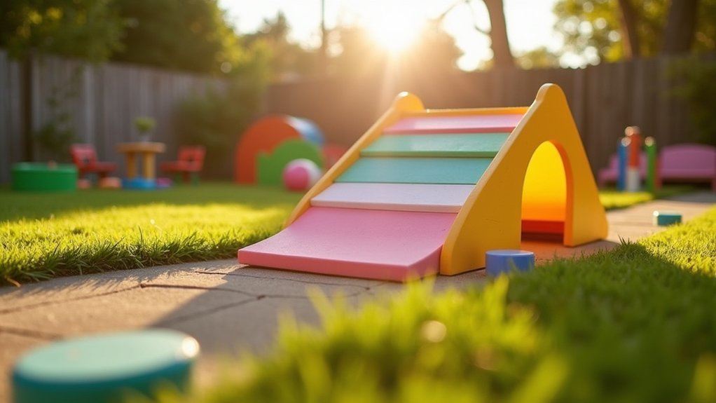 toddler friendly backyard obstacle course