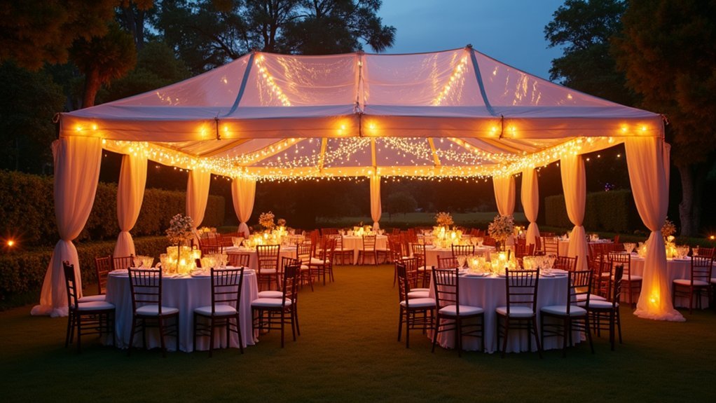 top outdoor canopy lighting ideas