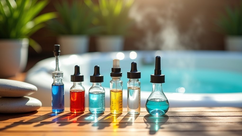 top spa water test kits