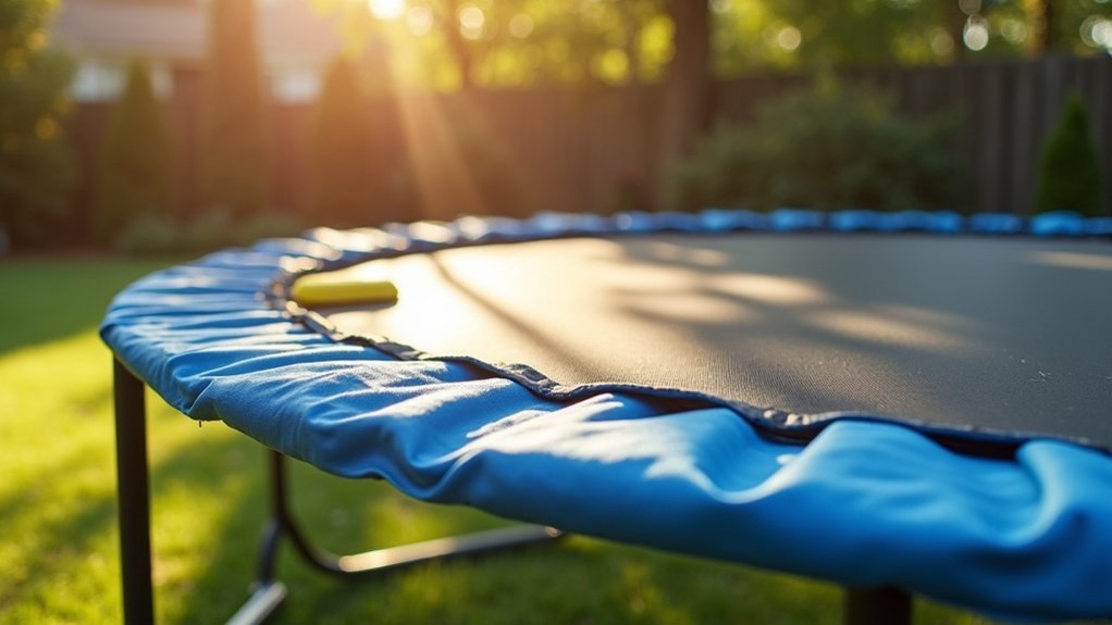 trampoline upkeep and cleaning tips