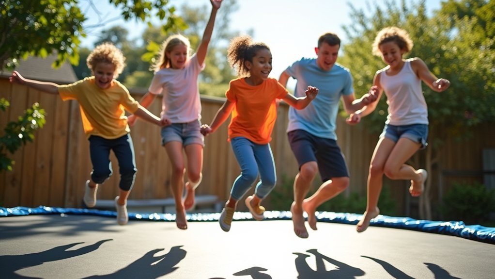 trampolines for group fitness