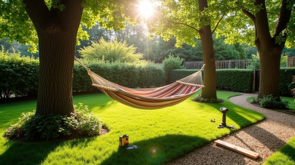 two trees 15 5 feet apart