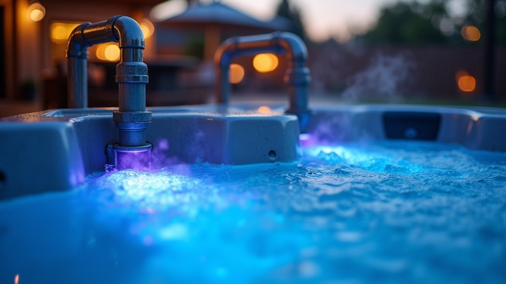 ultraviolet c in line sanitization