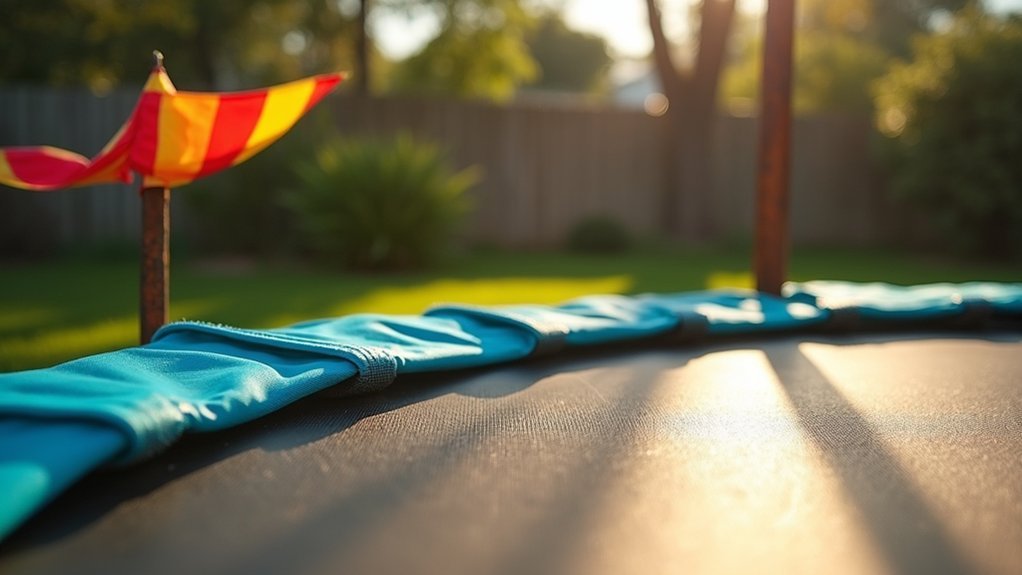 untethered trampoline wind risk