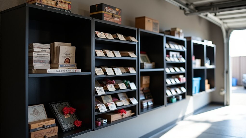 wall mounted organized garage storage