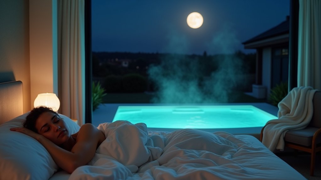 warm saltwater soothes muscles