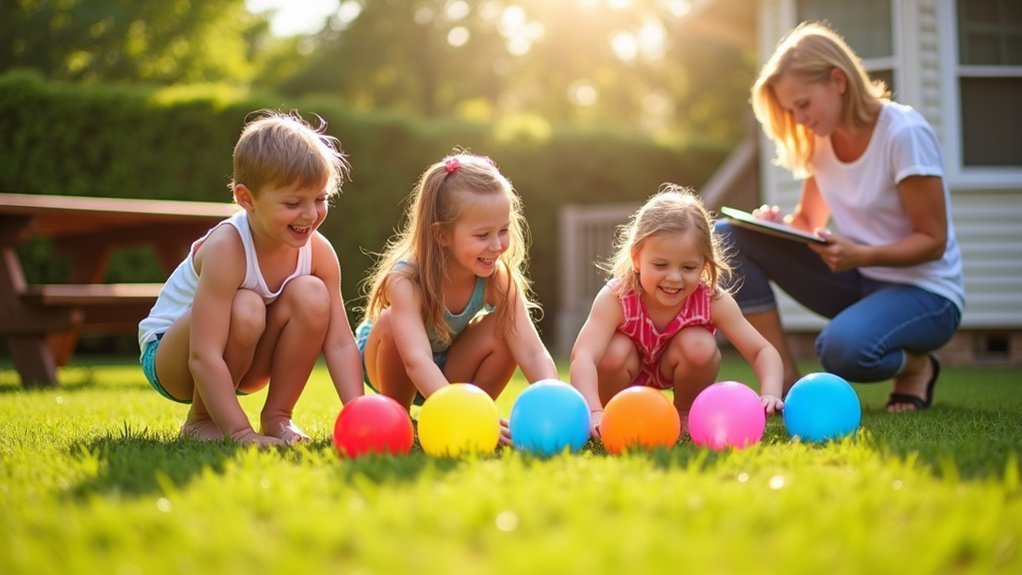 water balloon scoring math game