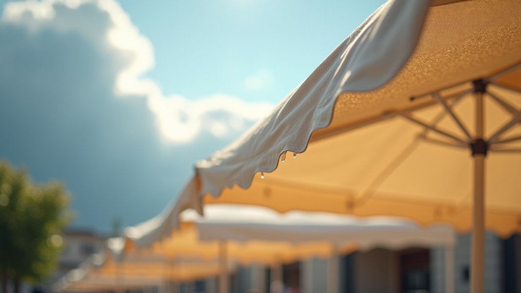 weather resistant canopy fabric advantages