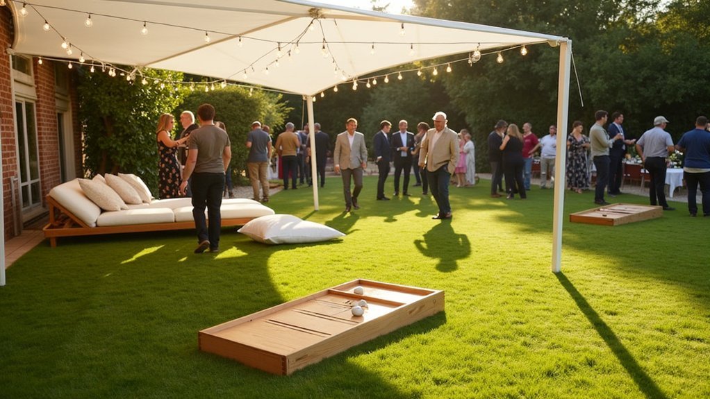 weatherproof outdoor gaming zones ready