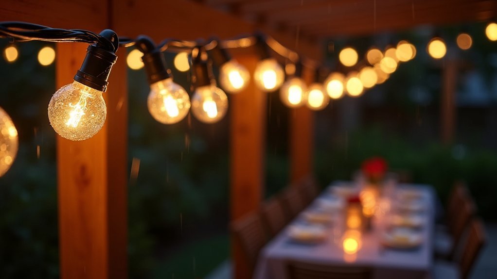 weatherproof outdoor globe lights