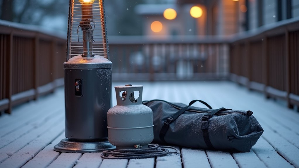 winter patio heater maintenance tips