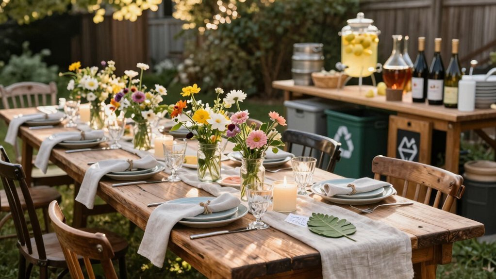 zero waste wedding reception practices
