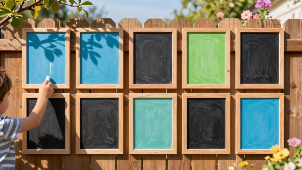 7 Best Outdoor Chalkboard Activity Walls for Kids That Mount on Fences in 2026
