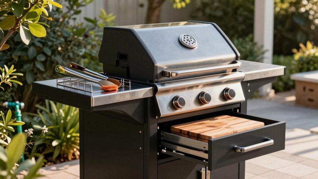 8 Best Outdoor Kitchen Carts with Grilling Tools & Storage Racks for 2026