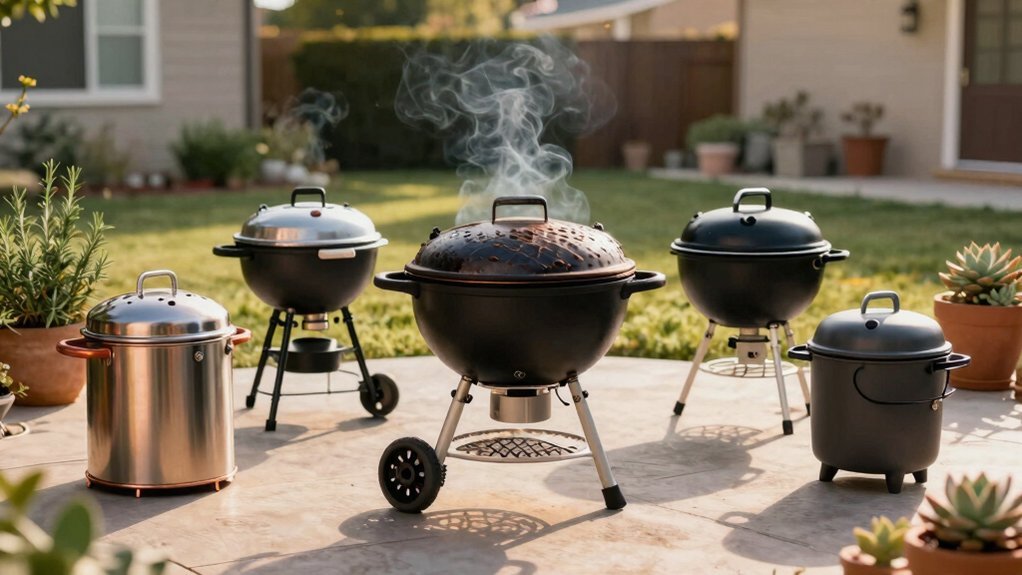 5 Best Cast Iron Hibachi Grills for Compact Backyard Charcoal Cooking in 2026